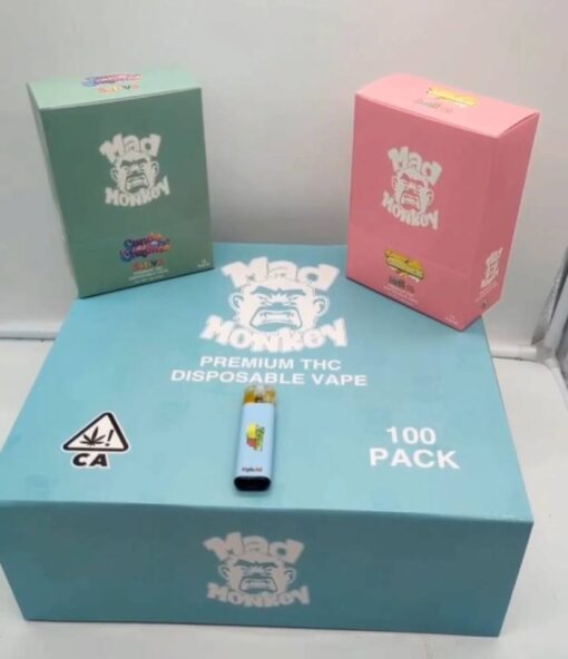 mad monkey disposable vape available in stock now at affordable prices, buy mad monkey disposable, buy mad monkey 2g disposable, buy mad monkey 2g